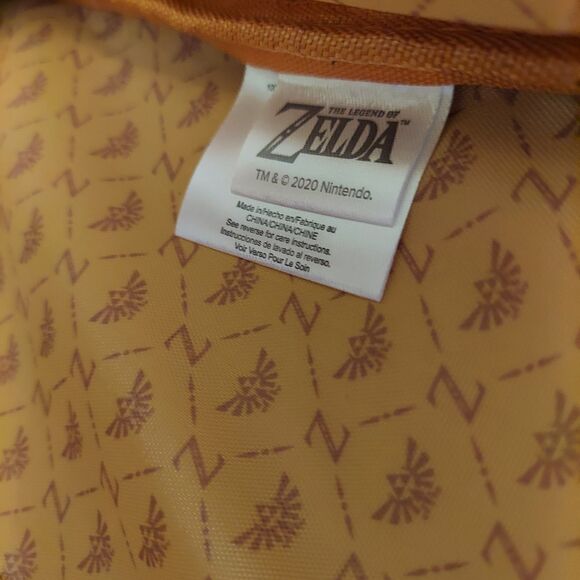 Legend of Zelda Breath of the Wild Messenger Bag Brown Z Sword CultureFly BS3 - Picture 6 of 6